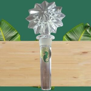 Waterford Clear Crystal Bottle Stopper